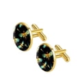 thumbnail image 2 of Firefly Men's Stainless Steel Shirt Cufflinks for Formal Attire, Made of High-Quality Stainless Steel, for Business Meetings and Special Occasions, 2 of 6