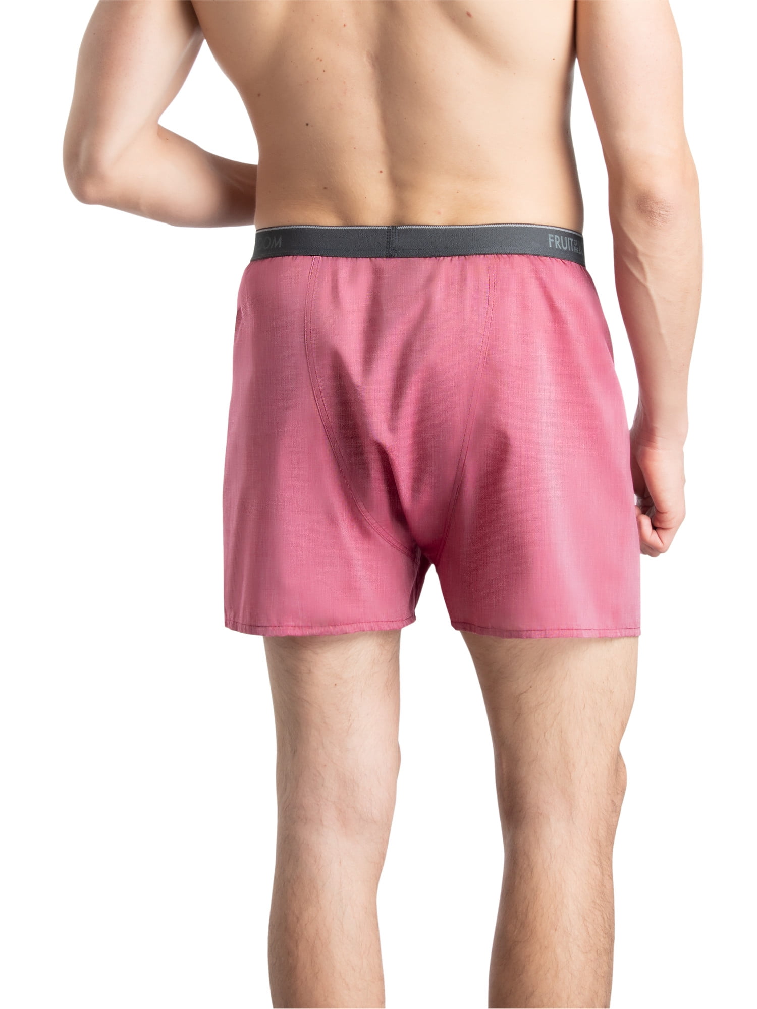 Men's Fruit Of The Loom Underwear Briefs: Pink Neon