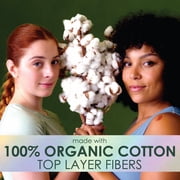 L. Ultra Thin Pads, Organic Cotton Top Layer, Regular, 42 Count