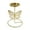 D, variant on C Iron Candle Holder Rotating Candelabra Decorative Table Centerpiece For Home Dining Room Romantic Decor With Circular Base 5.31X4.33X4.33 Inches Floral Butterfly Design Metal Candle Stan