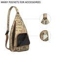 thumbnail image 2 of Explore Journey Sling Bag - Lightweight Water-resistant Shoulder Pack for Travel, Commute & Daily Use (Vintage Style), 2 of 4