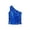 Blue, variant on Girls Glitter Round Dot Sequin One Shoulder Top, Shiny Sleeveless Stage Show Performance Vest Blue 130/140