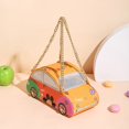 thumbnail image 4 of Yvsxxv 1Pc Yellow Creative Car Shaped PU Leather Chain Crossbody Shoulder Bag Casual Daily Use, 4 of 7