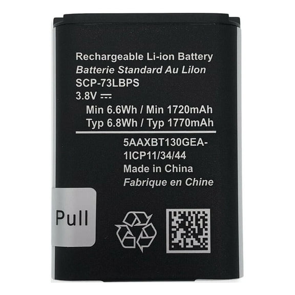 For Kyocera DuraXV Extreme E4810 Replacement Battery SCP-73LBPS 1720mAh