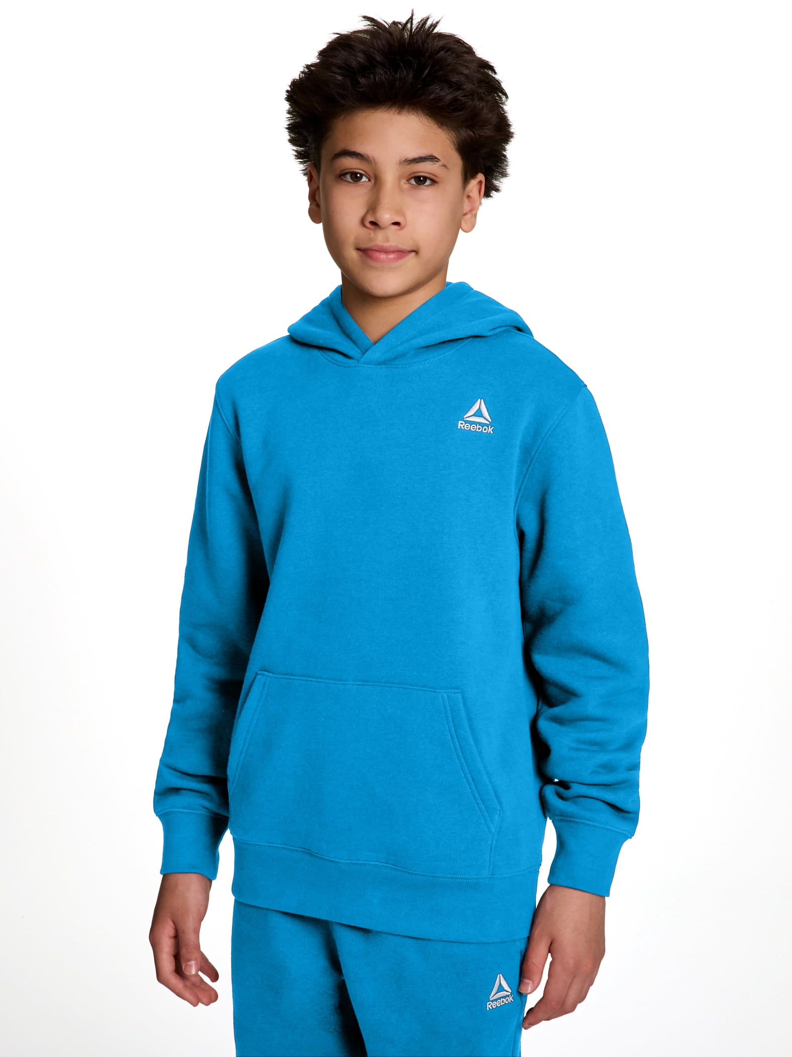 Reebok Boy's Athletic Game Day Fleece Pullover Hoodie, Sizes 4-18