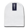 thumbnail image 1 of Decky Tuques 187-WHT Tuques Courtes en Acrylique Valpak - Blanc, 1 of 1