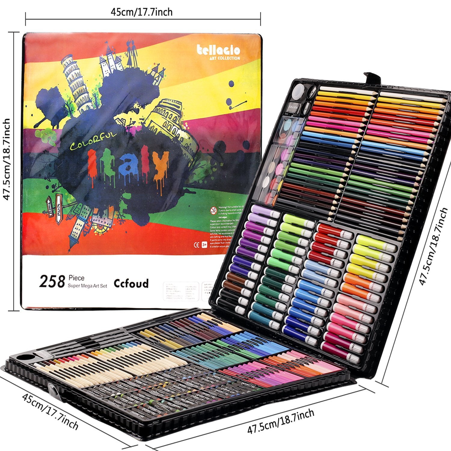 Acheter SPRINGOS® Set de dessin et de peinture pour enfants 258