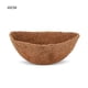 thumbnail image 1 of (Productos de palma de coco) Lavabo de palma de coco, tapete para canasta de palma de coco, forro de palma de coco, canasta colgante, maceta colgante, maceta de pared (semicírculo 16 pulgadas 40 cm), 1 of 5