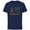 Navy, variant on Star Wars The Bad Batch Season Clone Force 99 Hunter Helmet - Short Sleeve Cotton T-Shirt for Adults - Customized-Black