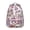 Pink-14, variant on Colorful Checkered Backpack Plaid and Geometric Pattern School Bag Unique Travel Bag for Student and Student