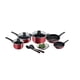 thumbnail image 2 of BATERIA 11 PZAS TFAL SO GENEROUS C3714612M ROJO T-fal C3714612M, 2 of 2