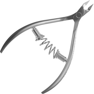 Japonesque Precision Cuticle Nipper, Stainless Steel, Silver