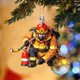 thumbnail image 4 of Oioii Acrylic Christmas Truck Car Astronauts and Other Styles Ornaments Hanging Ornaments Acrylic Car Crafts Hanging Decor for Xmas Tree Decoration Holiday Parties Craft Supplies, 4 of 6
