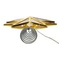 thumbnail image 3 of Kurt Adler 15-Inch 10-Point Warm White LED Gold Star Tree Topper, 3 of 4