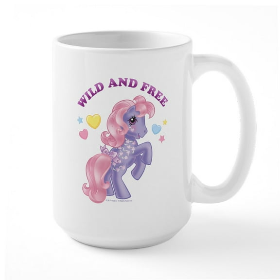CafePress - My Little Pony Retro Wild - 15 oz Ceramic Large White Novelty Mug