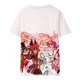 thumbnail image 4 of Hazbin Hotel Hombres Camiseta Manga Corta Impreso Verano Cuello Redondo Top Casual Sudadera Beige/2XL, 4 of 4