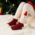 thumbnail image 3 of KelaJuan Kids Christmas Socks Soft Breathable Cute Crew Socks with Doll Elastic Walking Socks for Baby Clothing Accessory, 3 of 6