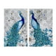 thumbnail image 3 of Pavo real bordado de diamantes de imitación 5D pintura DIY dibujos de diamantes imágenes de punto de cruz decoración de oficina tholdsy JJ12226-01, 3 of 6