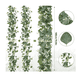 thumbnail image 2 of "5p Guirnalda Eucalipto Artificial Planta Decoración Con Flor "Belug, 2 of 5