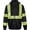 Black, variant on Portwest F143 Mens Reflective Iona Plus Work Safety Hoodie Black, 3X-Large