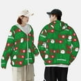 thumbnail image 6 of Gaeub Cute Santa Men's and Women's UPF 50+ Long-Sleeved Sun Protection Clothing, Fishing Shirt Long Sleeve Zip - Large, 6 of 9