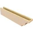 thumbnail image 5 of Ekena Millwork 4"W x 6"H x 28"L Newport Woodgrain TimberThane Rafter Tail, Primed Tan, 5 of 6