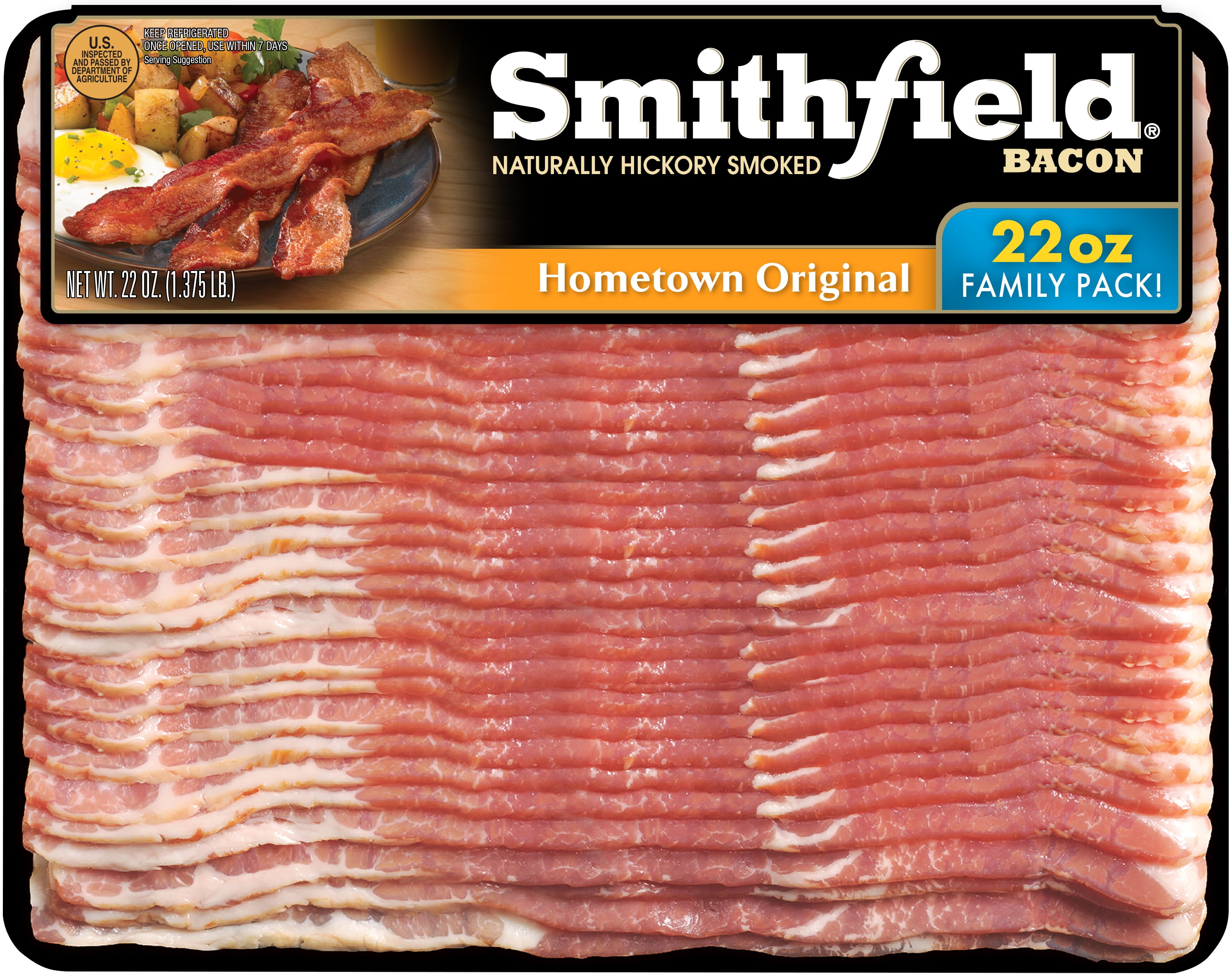 Smithfield Hometown Original Bacon, 22 oz