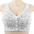 thumbnail image 2 of CLOISE Push up Bras for Women Plus Size Front Closure No Underwire Full Coverage Lounge Bras with Sagging Breasts S-3XL, 2 of 3