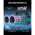 thumbnail image 2 of Altavoz Bluetooth ANCOON de 80 W de potencia máxima con 20 horas de reproducción IPX6, 2 of 7