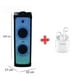 thumbnail image 1 of BOCINA LUZ LED Y SUPER BASS 2000W+ AUDIFONOS  AIR PODS  AIWA COMBO AWPOK200, 1 of 8