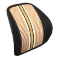 thumbnail image 1 of Soporte lumbar para coche, silla de oficina universal, cojín para respaldo de sofá, cojín lumbar, color beige, 1 of 1
