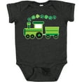 thumbnail image 3 of Inktastic St Patricks Irish Shamrock Train Boys or Girls Baby Bodysuit, 3 of 5