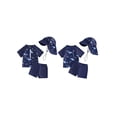 thumbnail image 2 of BemeyourBBs BemeyourBBs Toddlers Baby Boys 3 Piece Swimsuit Infant Boy Bathing Suit Swim Shirt Trunk Shorts Set and Sun Hat Short Sleeve Swimwear Sunsuit UPF 50+ Rash Guard, 2 of 9