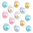 thumbnail image 5 of REOFLYUP 50 Pcs Stationery Brads Round Alloy Assorted Color Scrapbooking for Crafters, 5 of 5