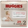 thumbnail image 1 of Huggies Skin Essentials Baby Diapers, Sizes NB-6, 1 of 9