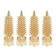 thumbnail image 1 of 4 piezas 18 cm de budismo chino Tower coleccionables decoración de oficina, 1 of 9