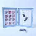 thumbnail image 3 of Infant Baby Handprint Footprint First Year Picture DIY Family Memory Photo Frame, 3 of 8