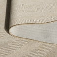 thumbnail image 4 of SAFAVIEH Sisal Performance Tendrils Solid Indoor/Outdoor Area Rug, Beige, 6'7" x 6'7" Round, 4 of 12