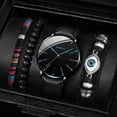thumbnail image 4 of Relojes De Cuarzo De Negocios De Acero Inoxidable Geneva Simples Para Hombre, 4 of 4