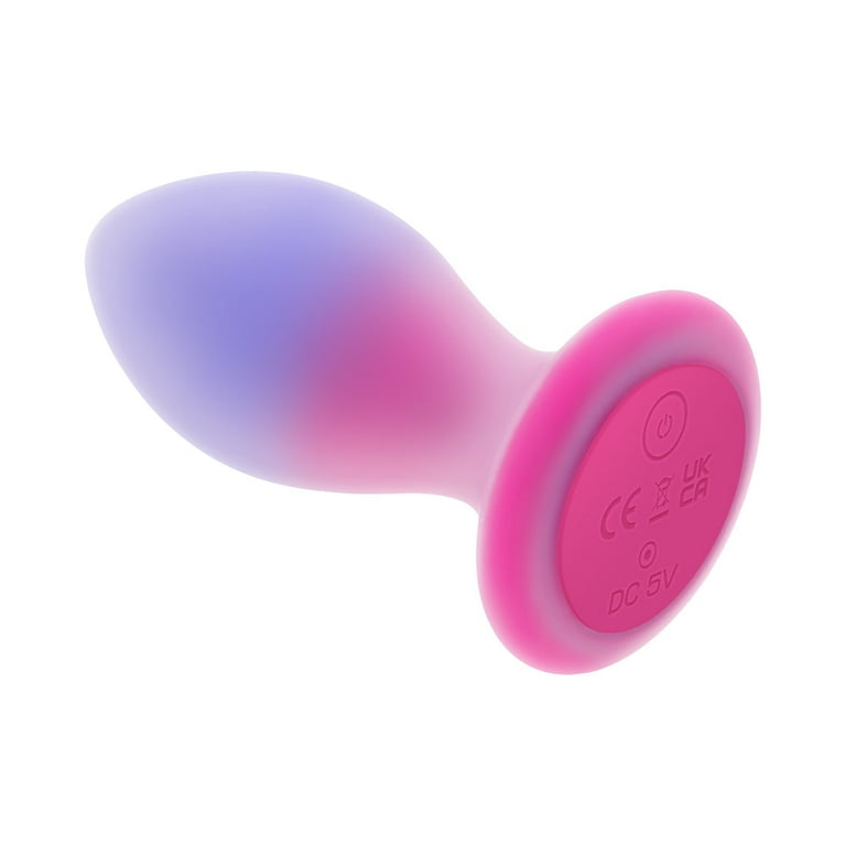 Evolved Paradise Rechargeable Silicone Vibrating Anal Plug, Pink/Purple -  Walmart.com