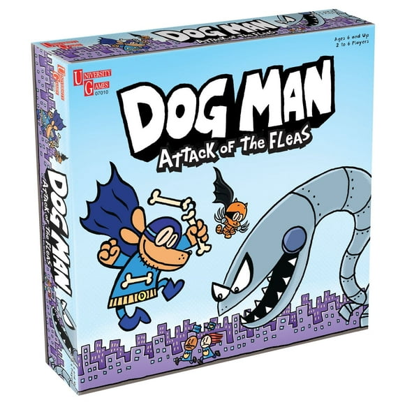 Dog Man Attack of the Fleas