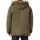 thumbnail image 3 of Abrigo de invierno cálido INSPIRE CHIC para hombres, forrado de felpa, grueso, con capucha, chaqueta 2XL verde oscuro, 3 of 6