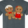 thumbnail image 4 of Inktastic Gingerbread Couple T-Shirt, 4 of 5