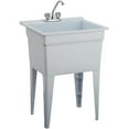 thumbnail image 1 of 24" x 22" Polypropylene Laundry Tub - Granite Grey, 1 of 2