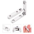 thumbnail image 2 of 20pcs Zinc Alloy 90 Degree Hinges Spring Hinges for Wooden Box Jewelry Case, 2 of 6