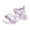 Purple, variant on lnmuld Girls Casual Sandals with Comfortable Thick Sole for Outdoor Beach Walking Color:Pink,Size:11.5-12 Years