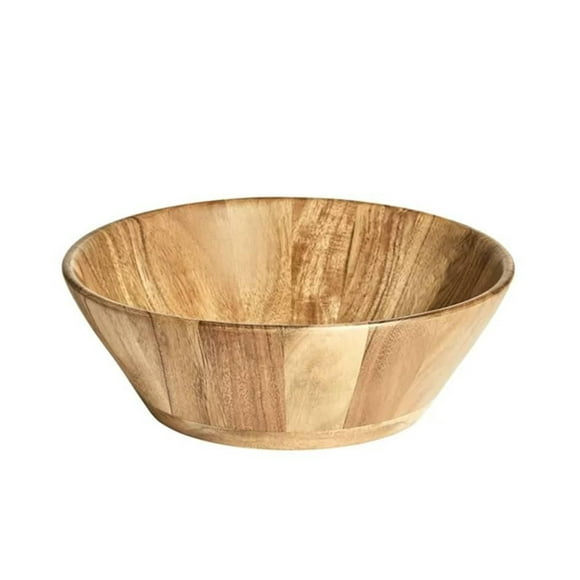 Better Homes & Gardens- Acacia Wood Rectangle Tray with Gold Color Handles, One Size
