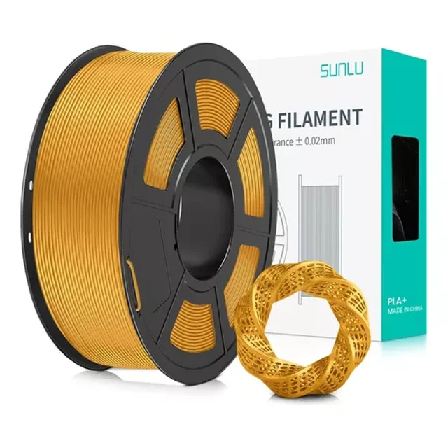 Filamento PLA Sunlu 1.75 mm Oro / Light Gold
