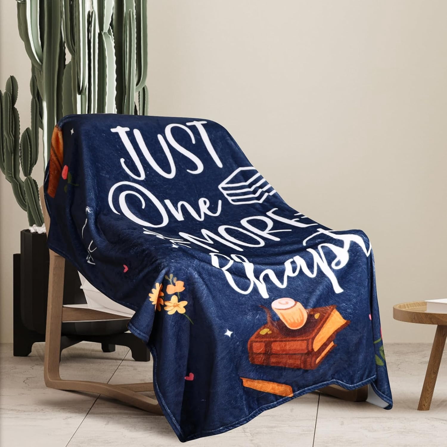 Christmas Book Lovers Gifts Teacher Gifts for Women Men Book Lover Throw Blanket Birthday Gift for Women Librarian Birthday Gift for Friends 60" x50