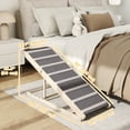 thumbnail image 3 of PawHut Dog Ramp For Couch, Folding Pet Ramp with 4 Adjustable Height, 3 of 10